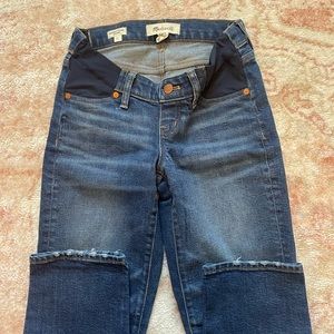 Madewell maternity jeans size 23